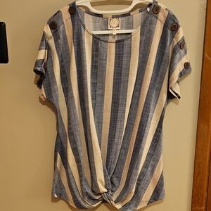 Vintage True Self Short-sleeved Blouse